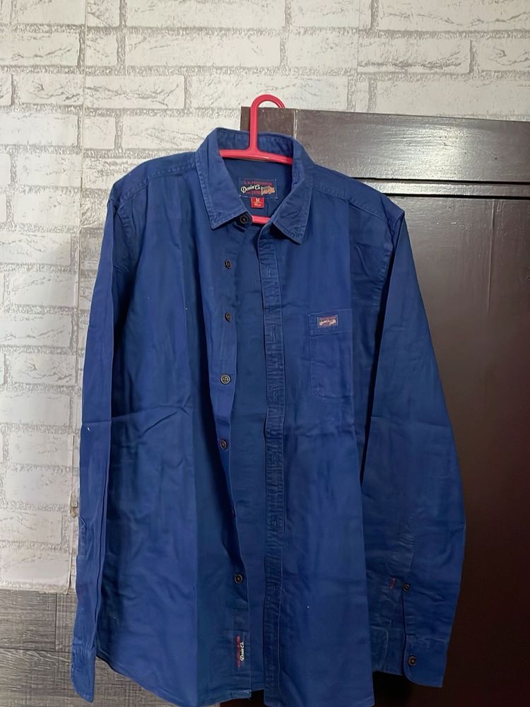 US Polo Assn Shirt Slim Fit Navy Blue
