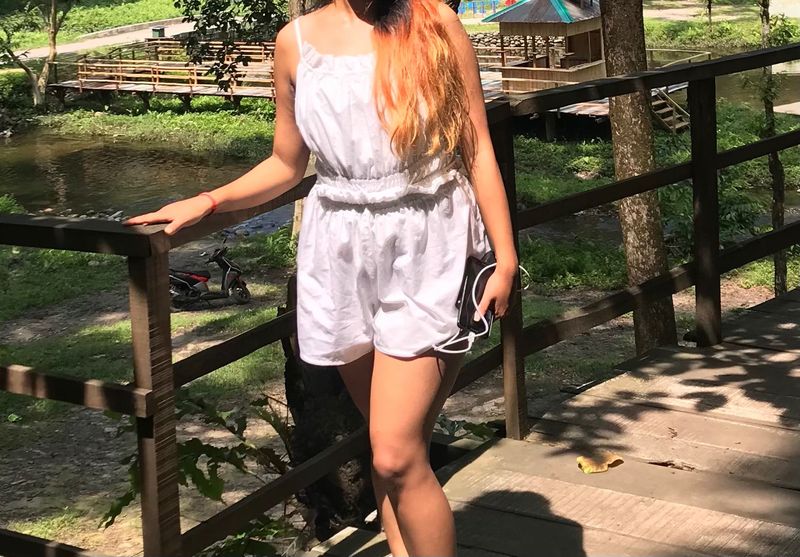 White Sleeveless Ruffle Dress