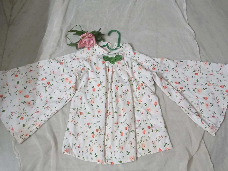 Korean Floral top