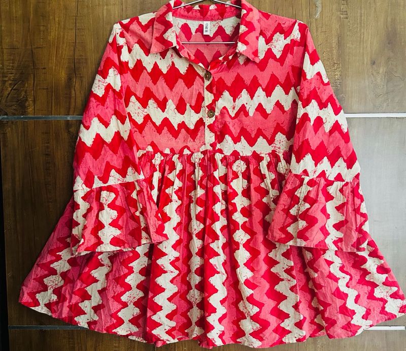 Girly Flared Tunic Kurta