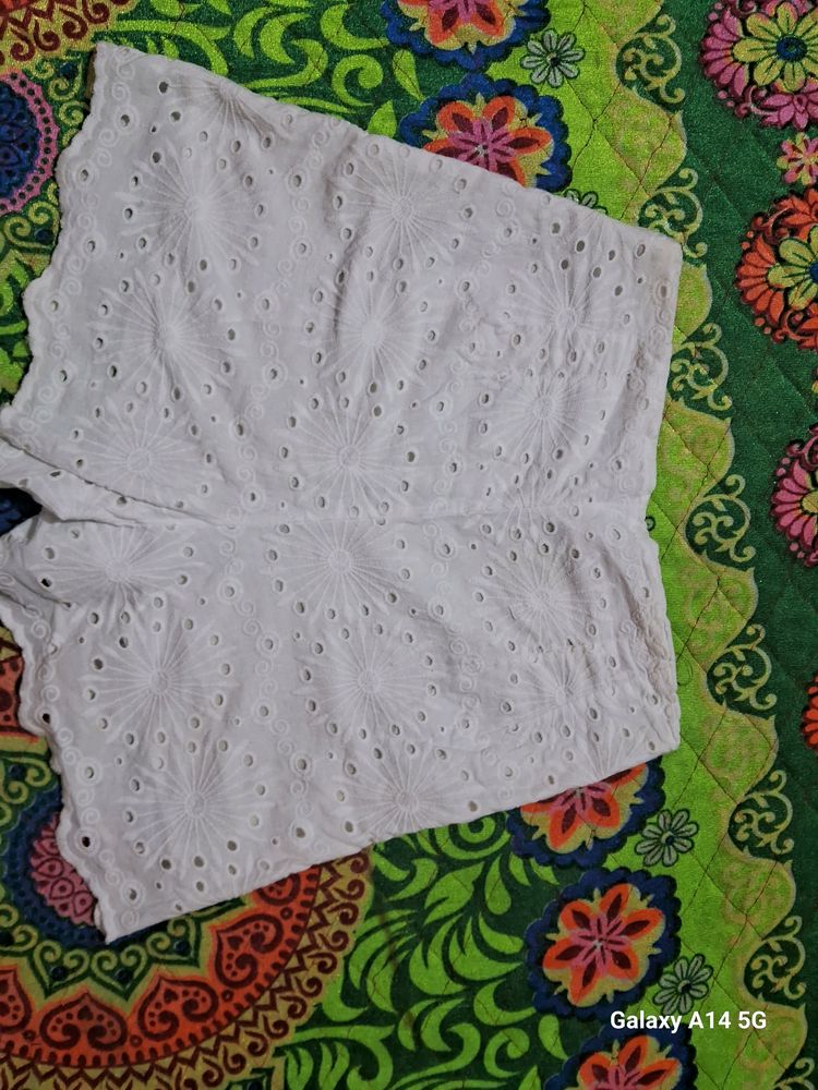 Embroidery   Cotton Skirt
