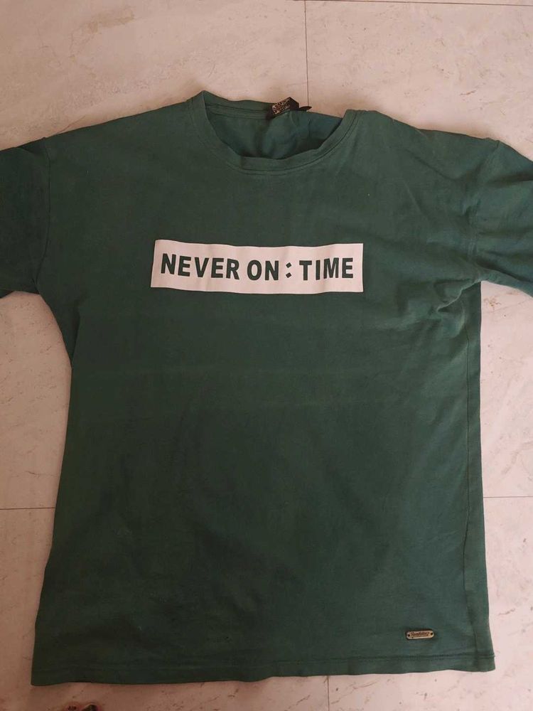 Never On Time Graphic Tee