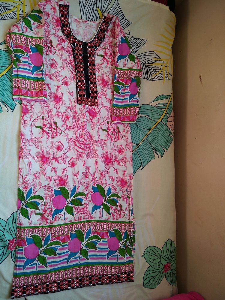 Long Printed Kurti