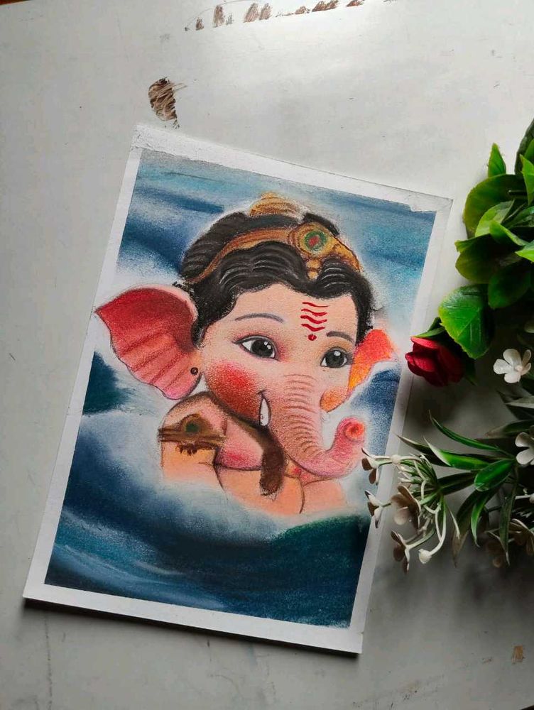 Baby Ganesha Artwork