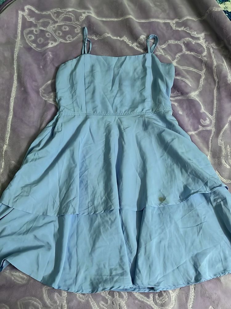 Blue Mini Dress