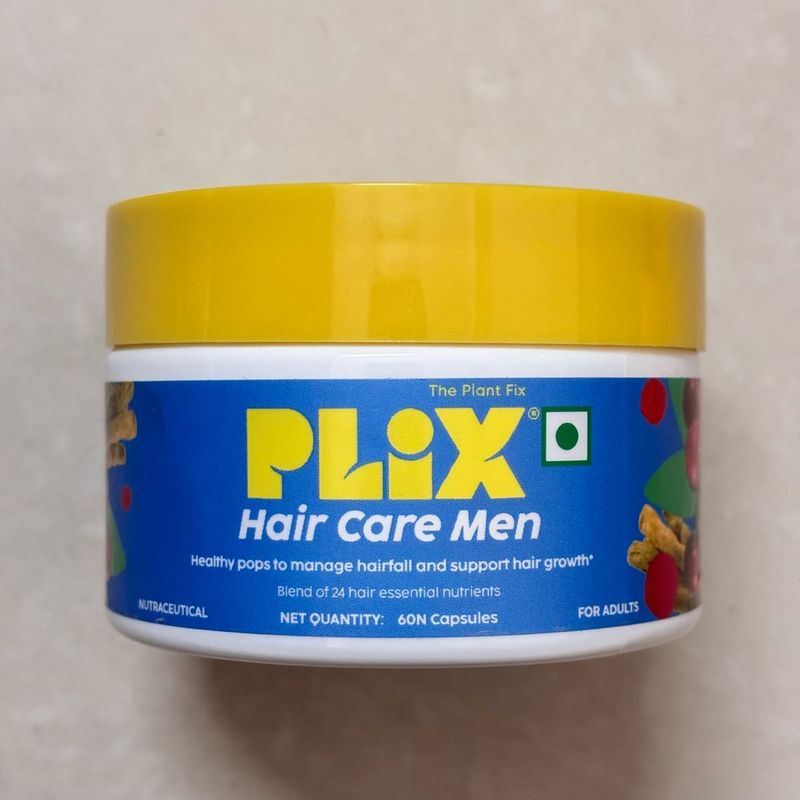 PLIX Hair Care Capsule For Men - 60 Capsules