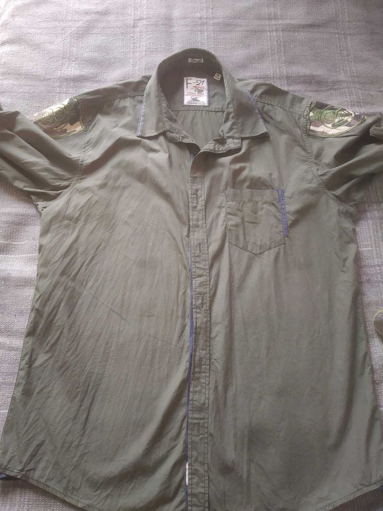 Olive Mens Shirt