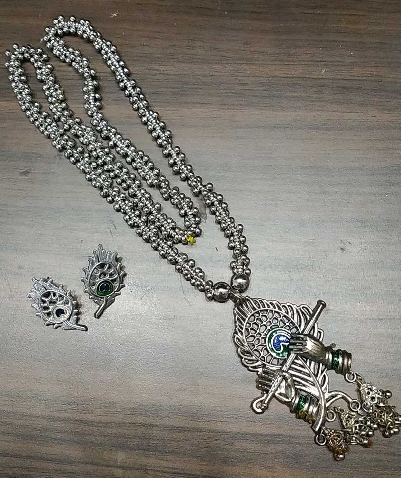 Puri Famous Krishna Necklace Set