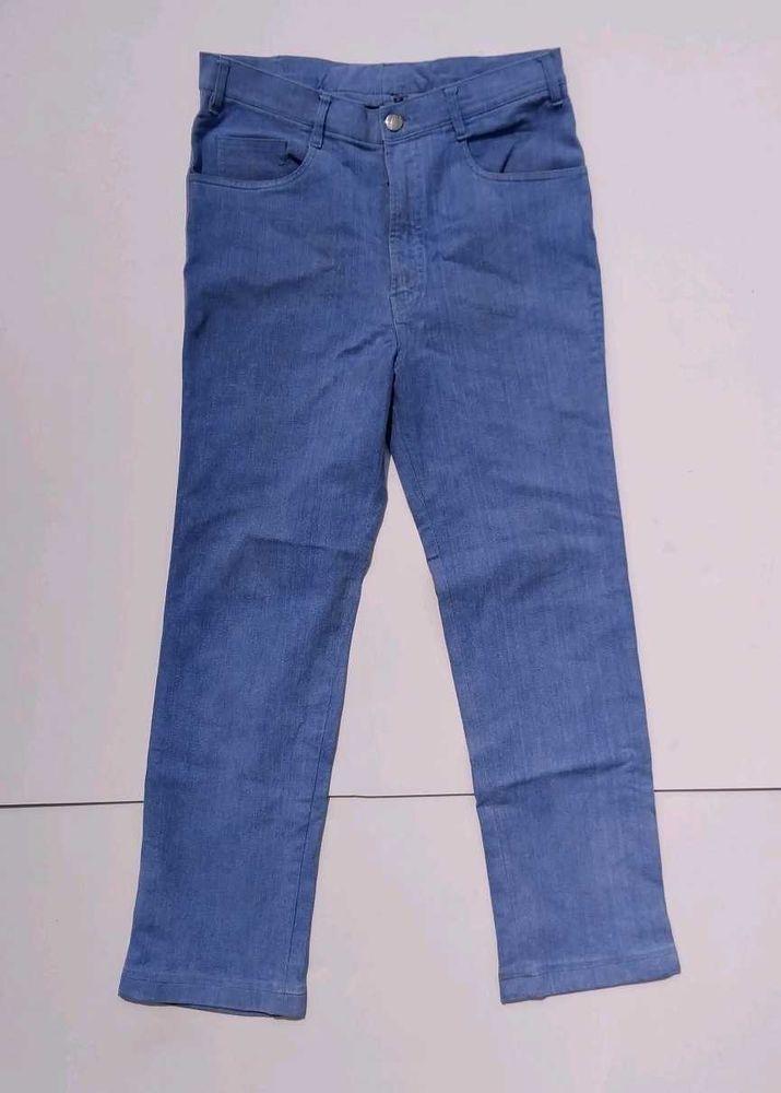 Vintage Wide Leg Denim Jeans