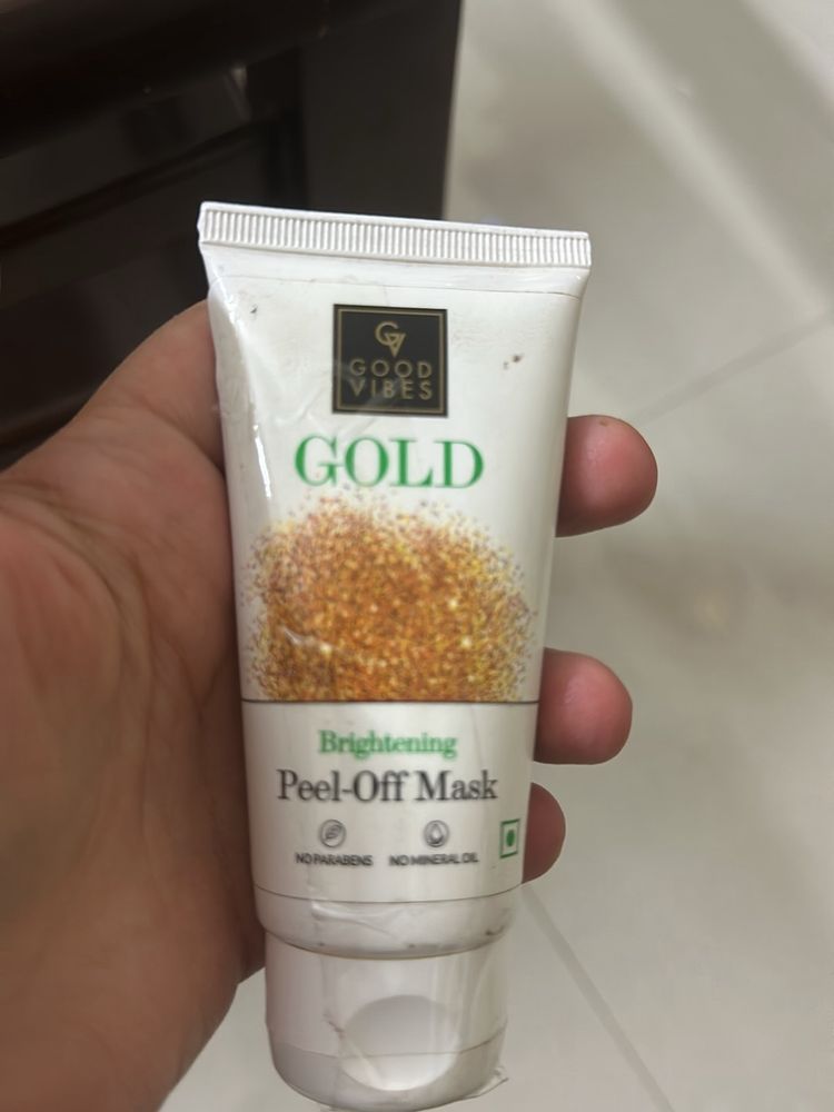 Good vibes peel of Mask- gold