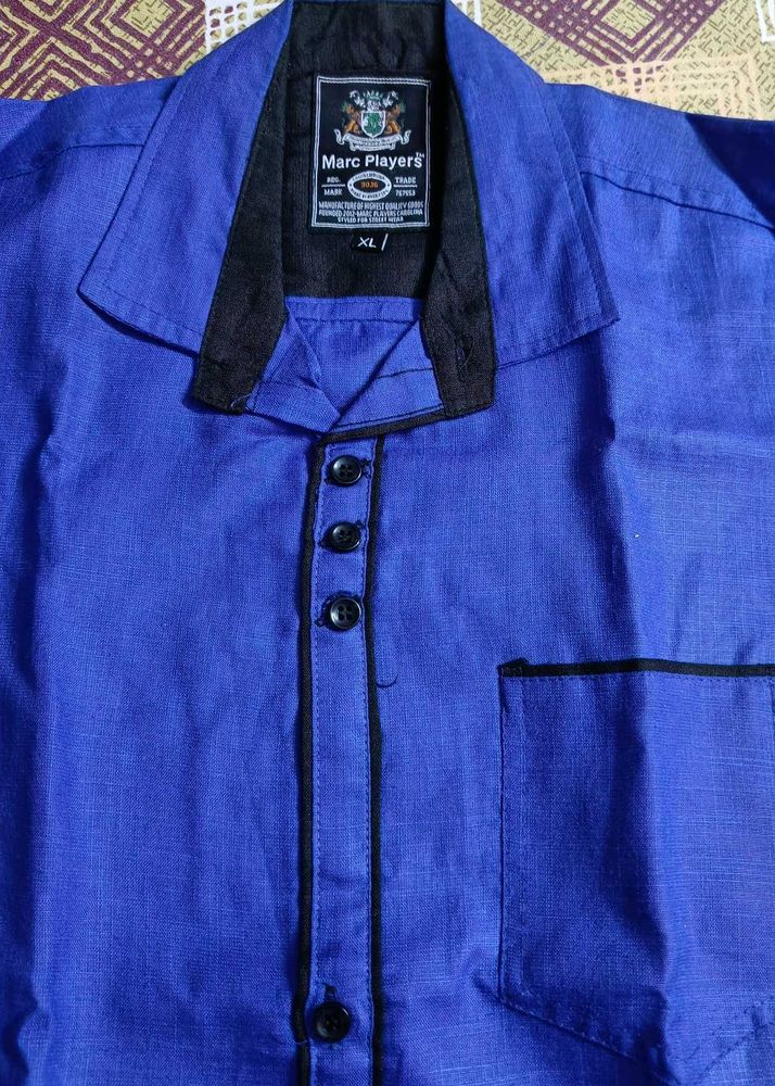 Blue Marc Players Shirt