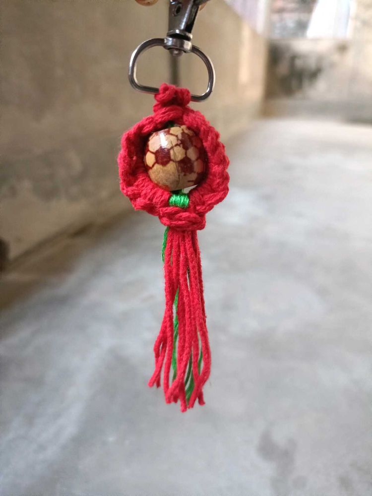 Handmade Macrame Keychain