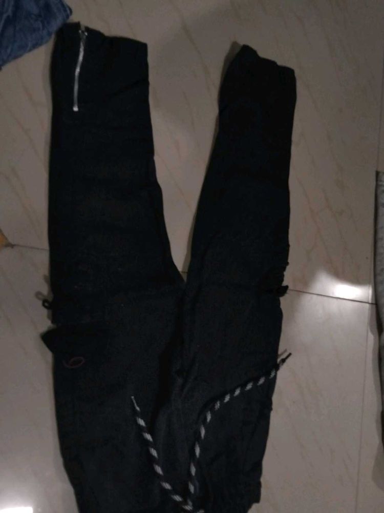 Black Cargo Pants
