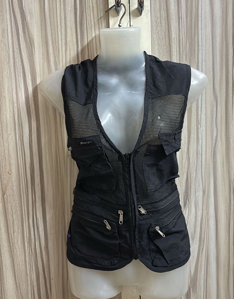 Black Utility Vest