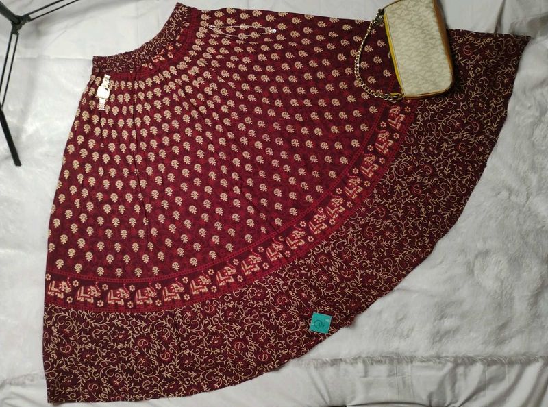 ✨🤌Boho Print Ethnic Skirt😌🤌