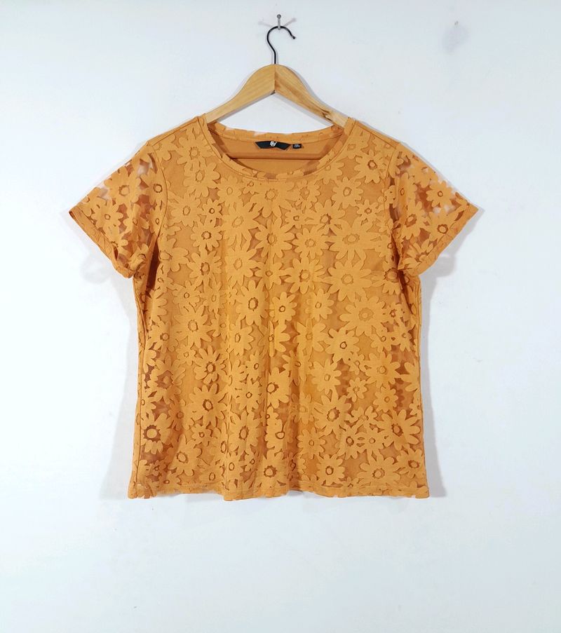 Fig Floral Embossed Top(Women&#39;s)