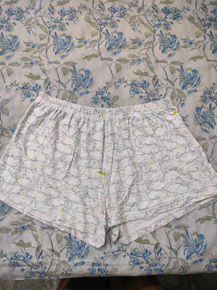 Cat Print Casual Shorts💚