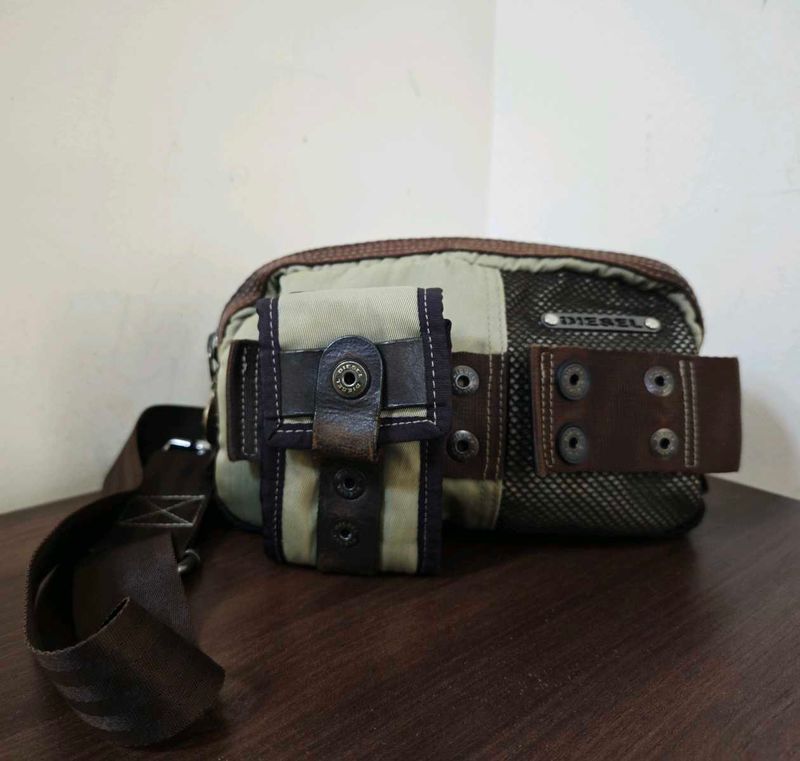 Authentic Diesel 2way Sling Bag