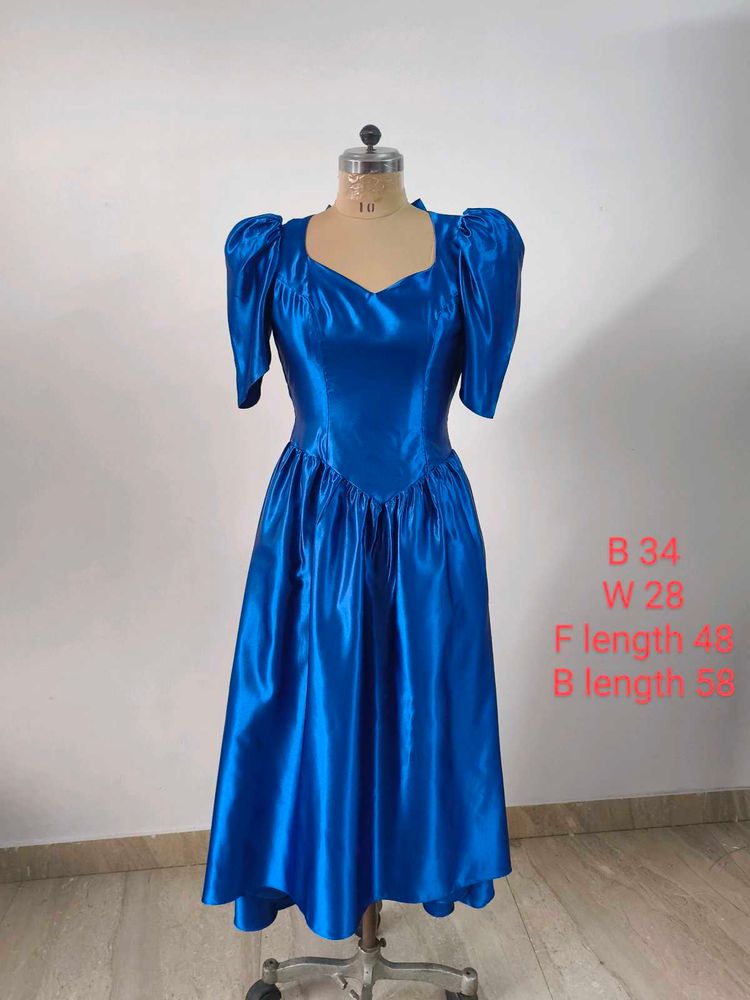 Vintage Satin Gown