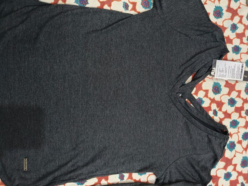 Women Charcoal Grey Stylist Top