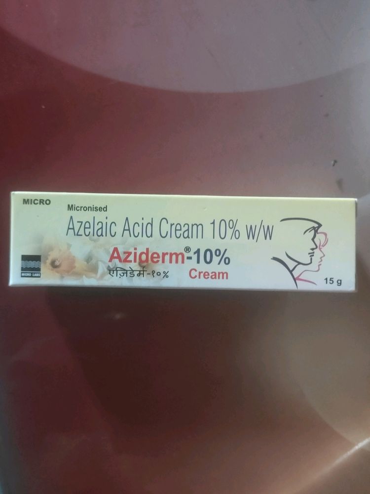 Aziderm 10% Cream