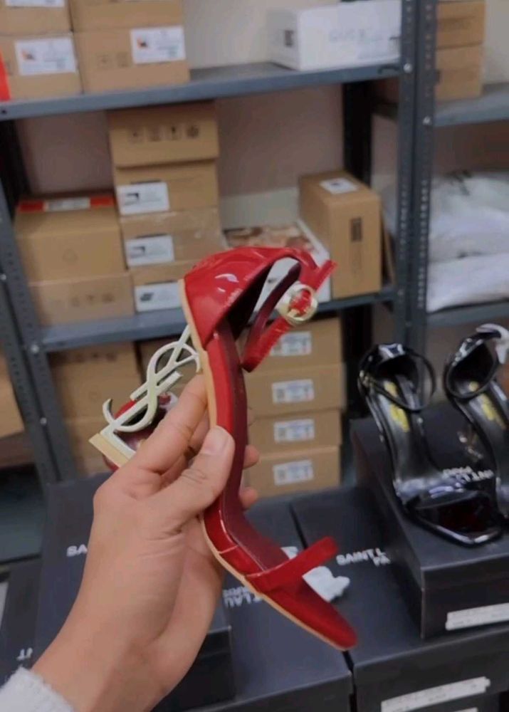 YSL saint Laurent Red Heels