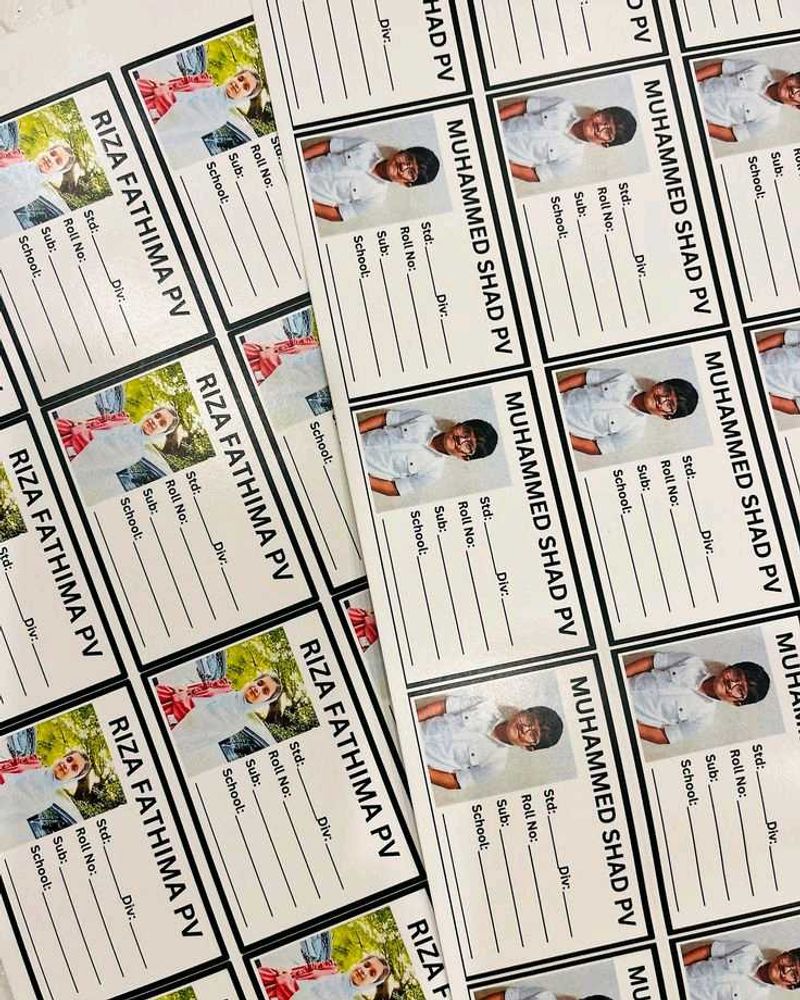 Costermized Photo Labels
