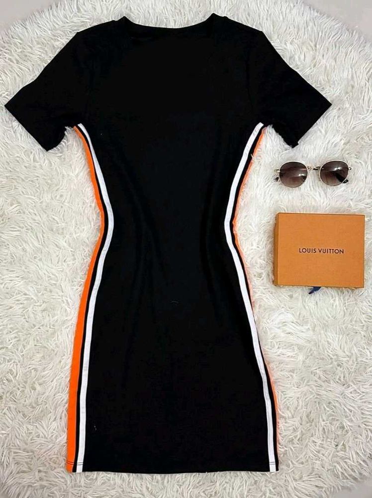 Black Bodycon Mini Dress