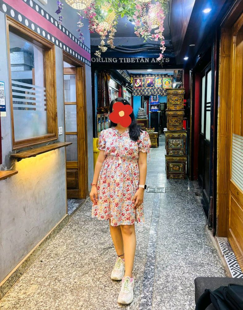 Rio Multicolored Floral Dress