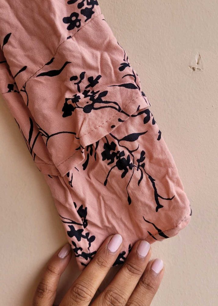 Floral Peach Top
