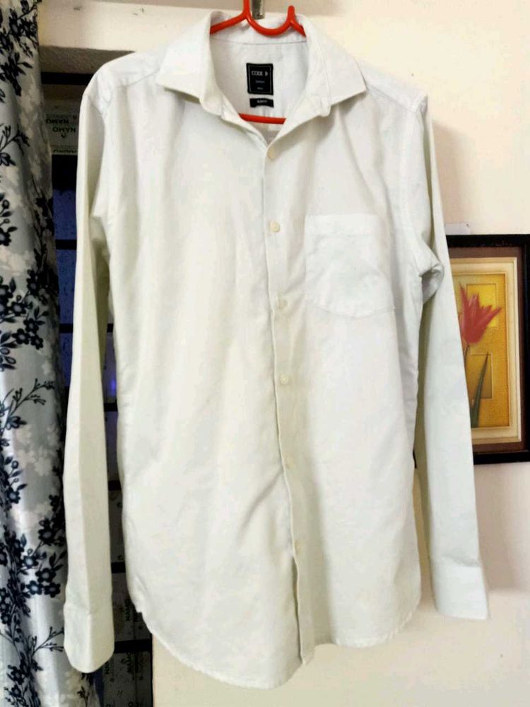 Mens White Shirt