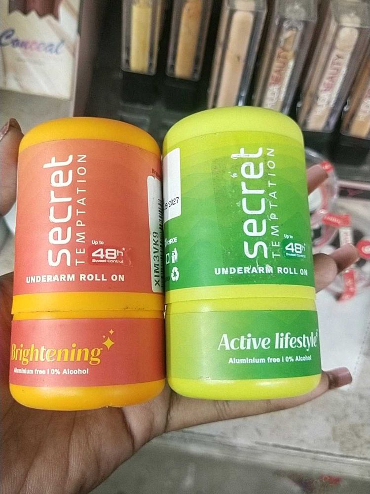 Secret Temptation Deodorant Roll-Ons