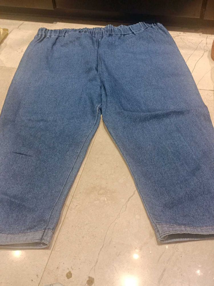Denim Capri 3 Quarters