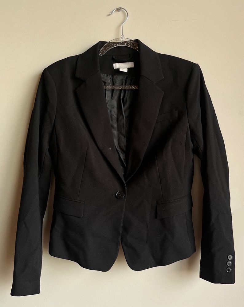 Classic Black Blazer