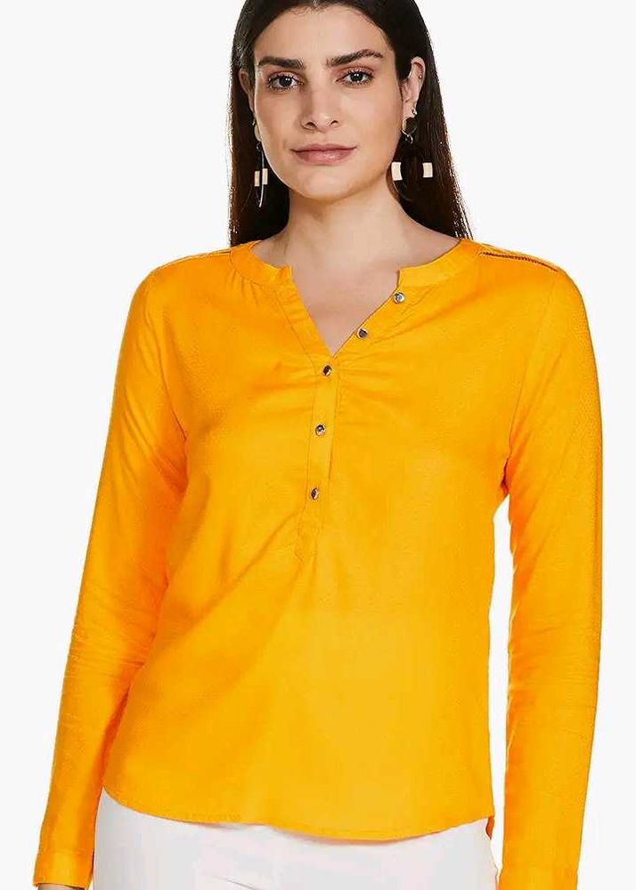 Aeropostale Bright Yellow Top