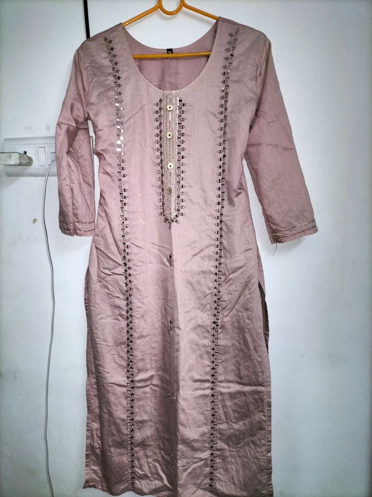 Mirror Work Dress