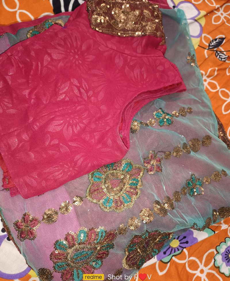 Patli Pallu Saree