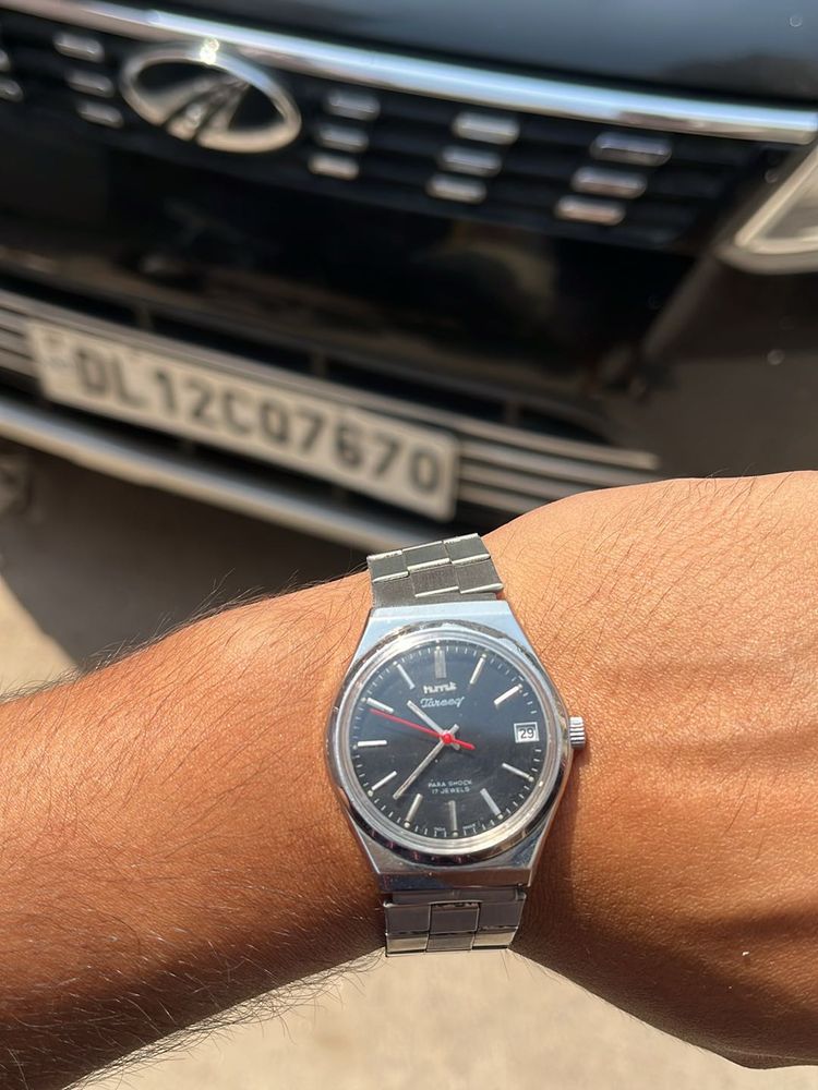 Hmt Tareeq Rare Mechanical Watch(Transparent Case)