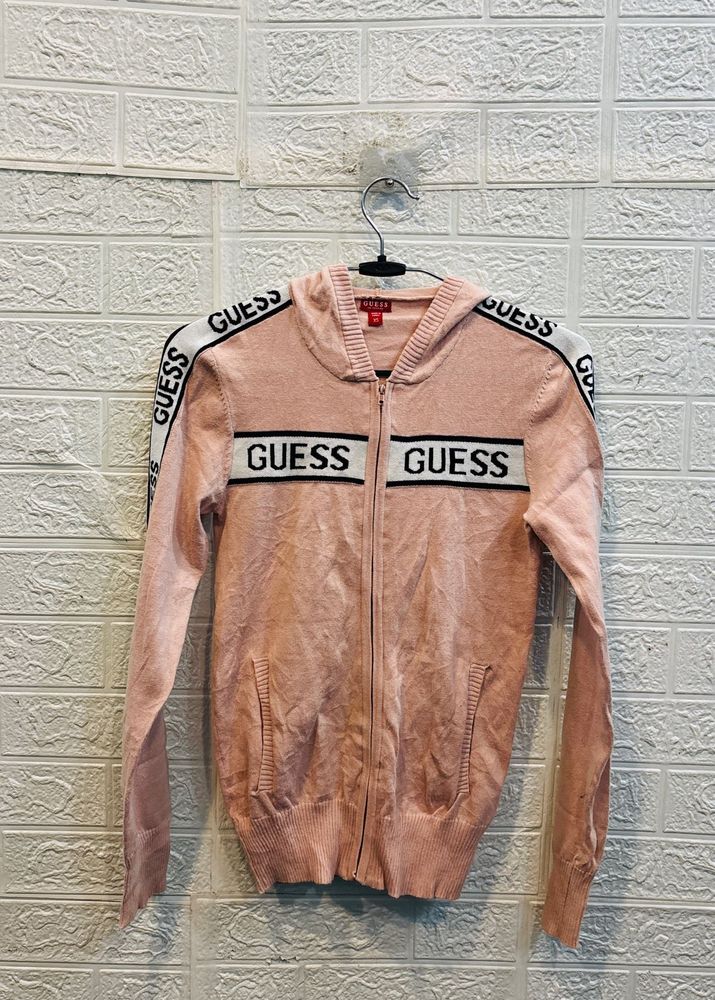 🇬🇧 Guess Imported Zip-Up Hoodie