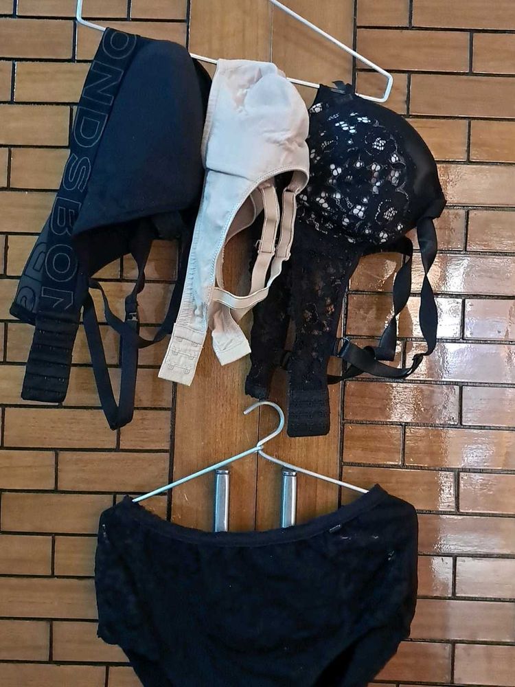Combo Of Four Imported Fabric Bra