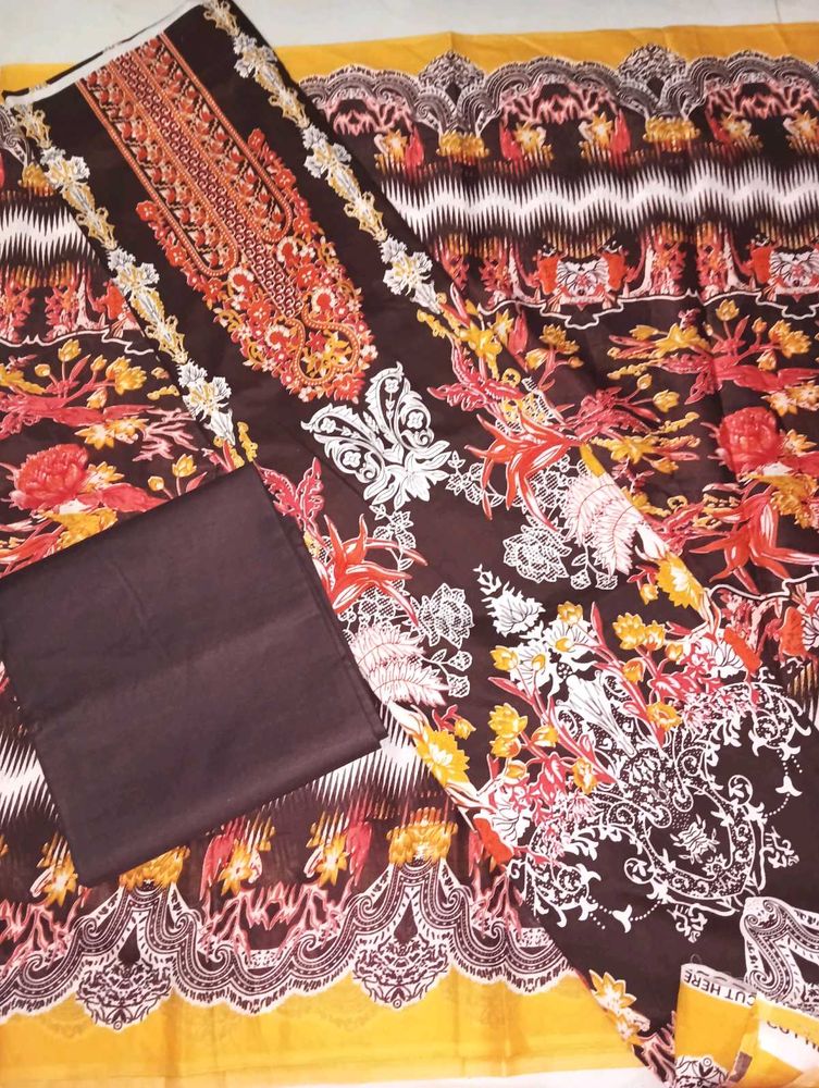 Printed Dress Material