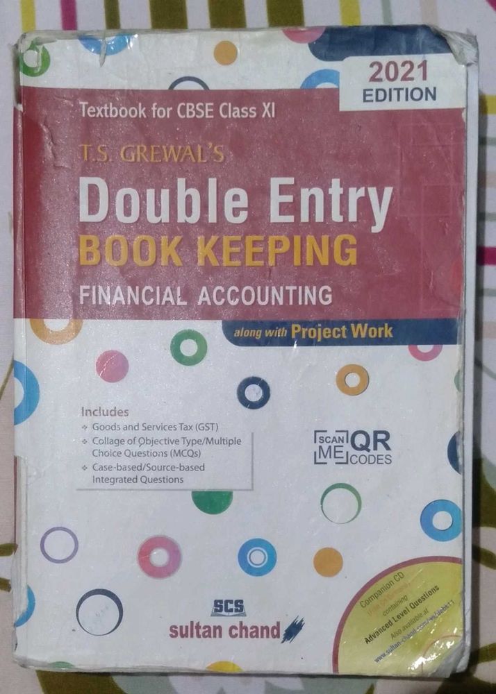 T.S Grewal Double Entry Book Keeping [Class 11]