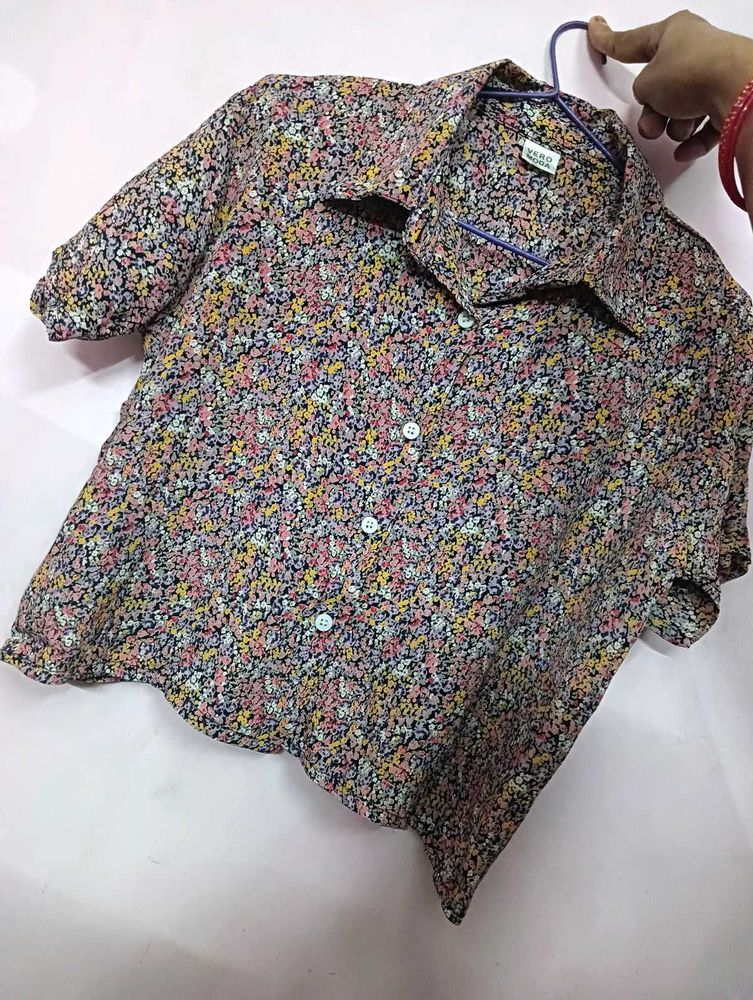 Floral Print Shirt