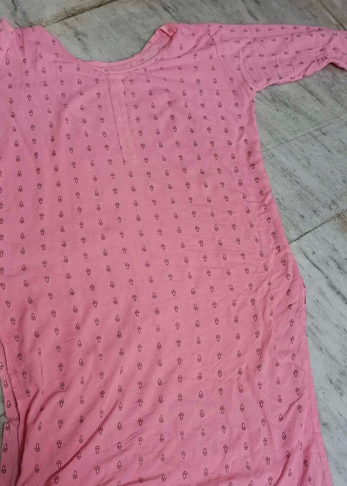 Beautiful Pink Kurti 💖