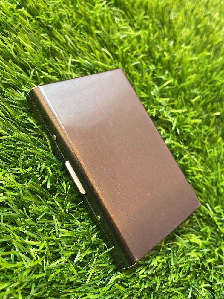 Card Holder | Metal Case | Black
