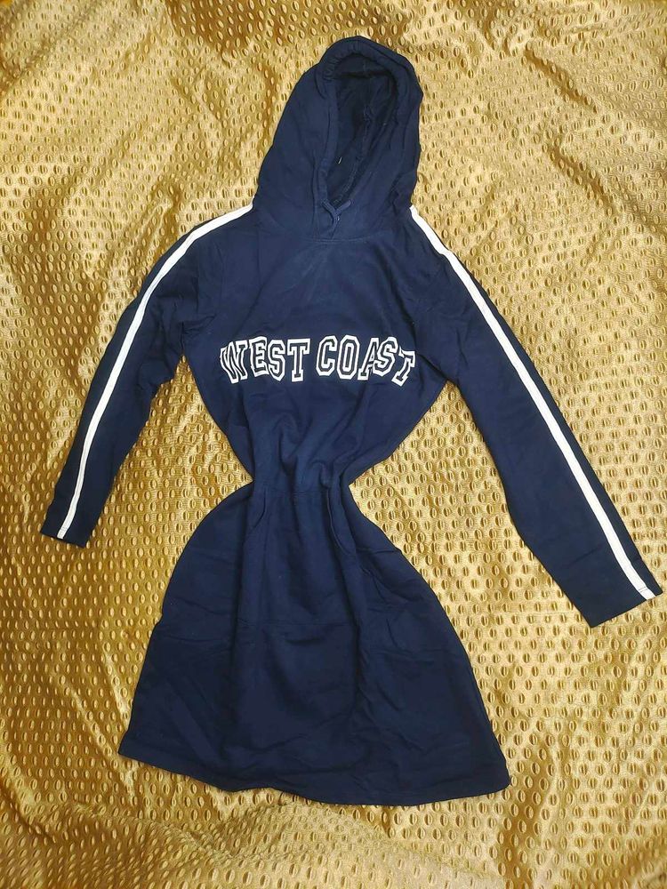 TSHIRT HOODIE DRESS