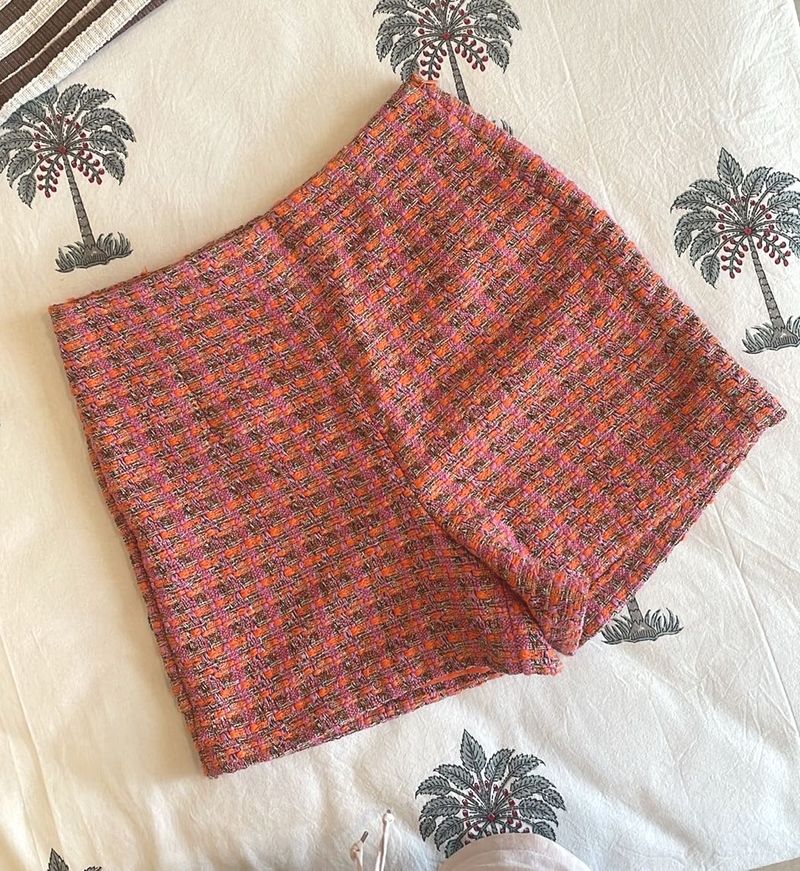 Tweed Lined Shorts