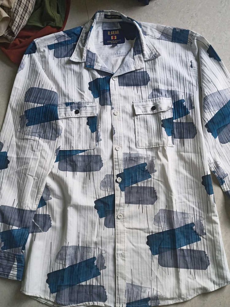 Abstract Print Shirt