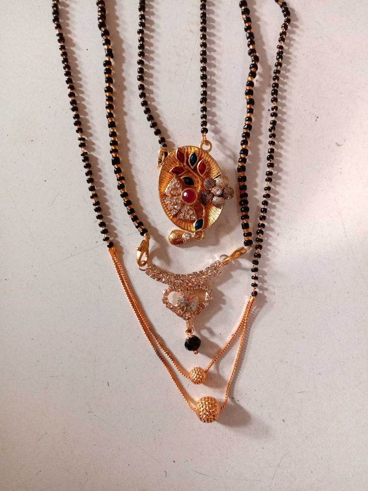 Elegant Layered Mangalsutra Necklace