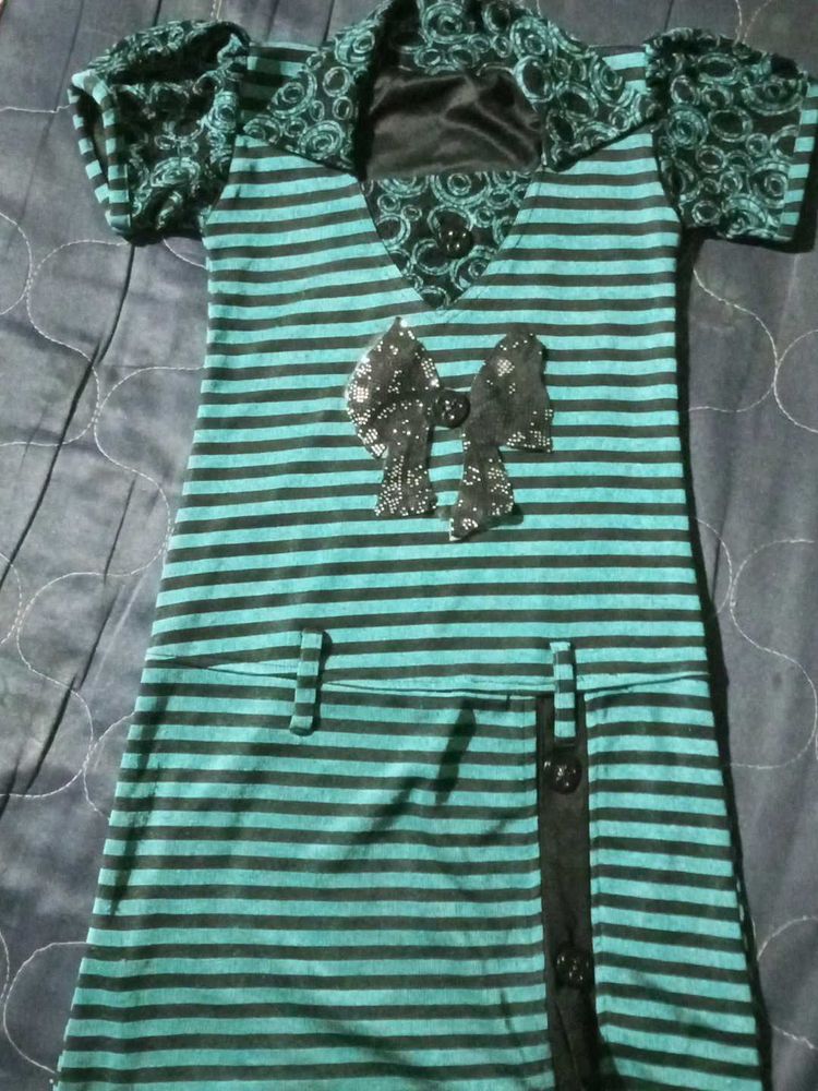 Striped Mini Dress